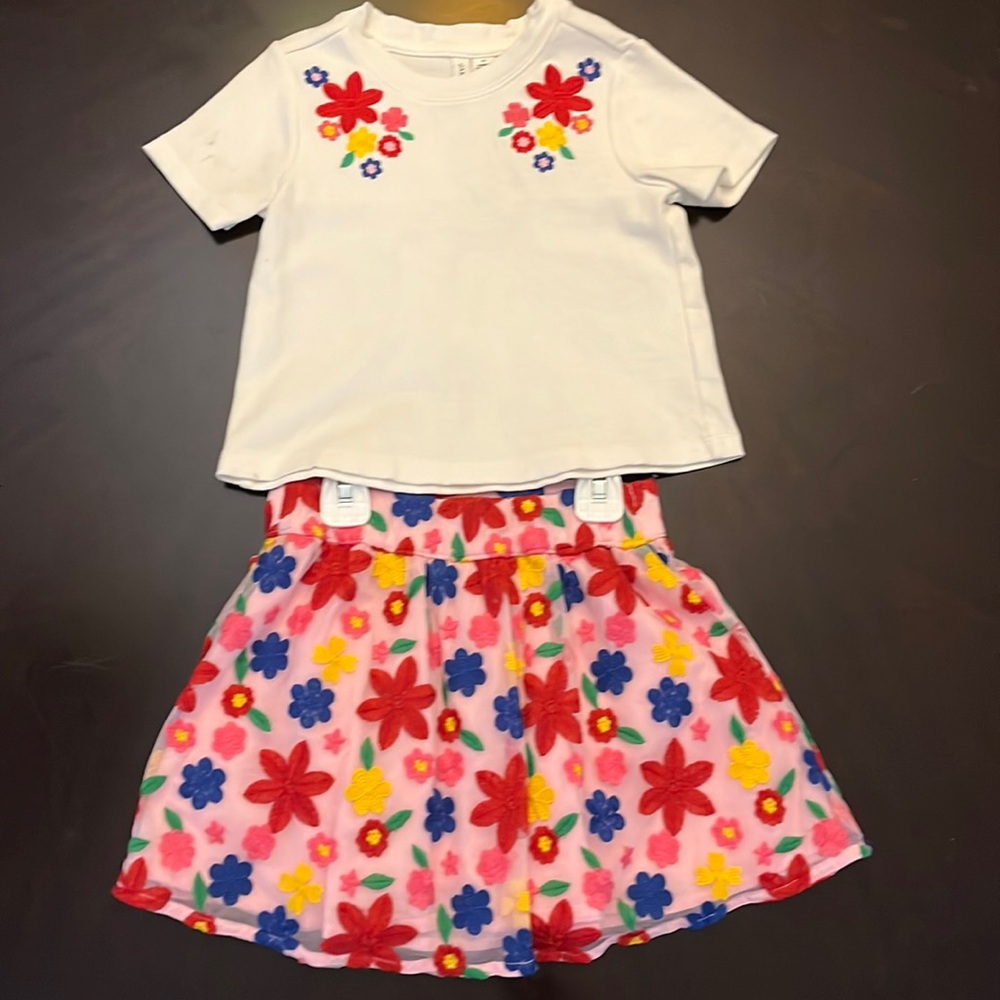 Janie and Jack, girl’s 4T set.